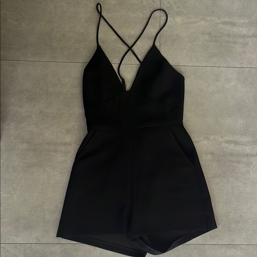 BCBGeneration black romper